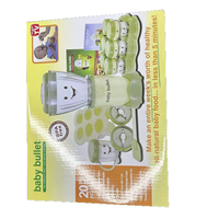 Blender dan Juicer Bayi 2 in 1 Serbaguna dengan Bodi Silikon Bebas BPA untuk Makanan Bayi Buatan Sendiri yang Sehat