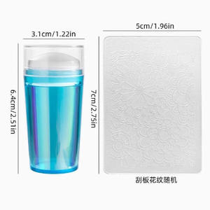 <span class=keywords><strong>Kit</strong></span> de modèles d'estampage d'art d'<span class=keywords><strong>ongle</strong></span> en Silicone Foretrend tout pour manucure plaque timbre vernis <span class=keywords><strong>pochoir</strong></span> modèle - Product Image 5