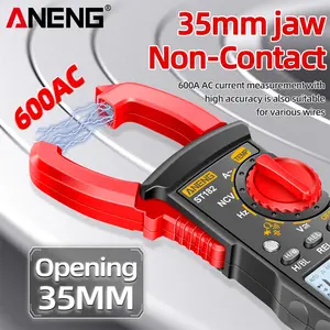 ANENG ST182 Pliers Voltage Meters Amperometric Clamp Meters Professional DIGIT METER Multimeters Automotive TESTER 4000Count Ohm