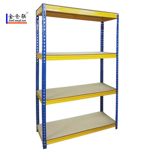 गैरेज स्टील लाइट ड्यूटी स्टोरेज पाइप रैक 5-परत बोल्ट अनुकूलित रैकिंग अलमारियों पाउडर लेपित स्नैपर - Product Image 5