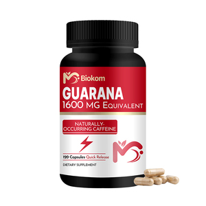 OEM kapsul organik <span class=keywords><strong>Guarana</strong></span> kapsul penguat energi alami kapsul <span class=keywords><strong>Guarana</strong></span> ekstrak ditingkatkan kinerja fisik kapsul - Product Image 1