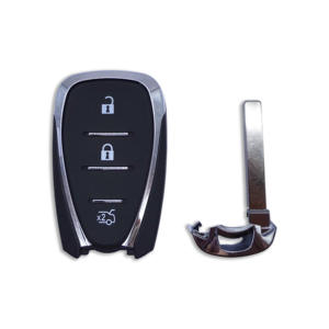Chiave di Alta Qualità per Chevrolet a 3 Pulsanti, Compatibile con Camaro, <span class=keywords><strong>Volt</strong></span>, Blazer, Traverse, Cruze, Malibu, Sonic, Equinox, Trax, Spark, HYQ4EA 433Mhz 4A <span class=keywords><strong>Chip</strong></span> - Product Image 4