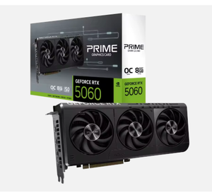 New <b>PRIME</b> RTX 5060 8GB OC GDDR7 DLSS4 MXM Fan Cooler PCI 4.0 128-Bit 2580MHz Core DirectX 12 Gaming Desktop GPU Card Triple Fan - Product Image 1