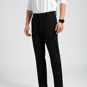Premium Down-Infused <strong>Winter</strong> Warm Pants Men's 3D Dynamic Waist High Stretch Nylon Blend <strong>Golf</strong> <strong>Trousers</strong> Business Casual Straight - Product Image 4