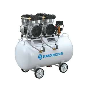 100 litros 0.8mpa 3kw 4 hp silencio aircompressor compresor de pistón de aire para la venta