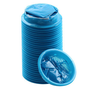 Bolsa plegable de plástico para vómitos de emergencia de 1000ml, bolsa para náuseas desechable para coche médico de Hospital - Product Image 3