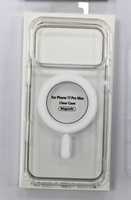 Mili clair étui de téléphone magnétique Transparent pour iPhone 17 11 X XR Pro Max Plus modèle Standard Protection étuis de téléphone portable