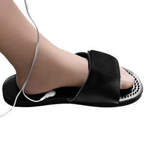 Precio de fábrica Reflexología saludable Masaje de pies Zapatilla Diapositivas Acupuntura Negro Proporcionado Masajeador de pies - Product Image 5