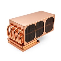 Heatsink Cpu tembaga berkinerja tinggi untuk catu daya dengan sistem pendingin Triple Fan 8 pipa heatpipe dan desain aliran udara yang dioptimalkan