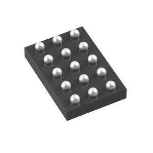 بطارية إدارة الطاقة MAX17303X + T للدوائر المتكاملة ببطارية ليثيوم أيون/بوليمر 15-WLP - Product Image 1