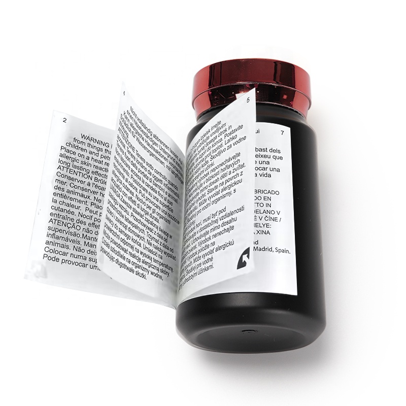 Custom Logo 2 Layers Label Vinyl Adhesive Peel Off Double Layered Sticker Label Double Layer Booklet Sticker