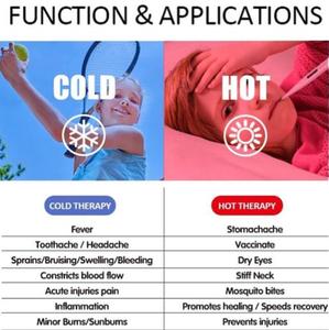 Compresa Fría/Caliente de Gel con Diseño de Oso Personalizado de Moda 2026, Compresa de Gel Reutilizable con Cuentas de Gel - Product Image 4