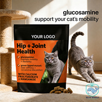 OEM ODM Permen Kunyah Renyah & Lembut untuk Mengatasi Bola Rambut Kucing, Mengandung Minyak Ikan & Protein Tinggi 2.5Kg/Pcs, Sehat untuk Kulit & Bulu