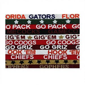 Sac transparent personnalisé blanc perlé Houston Astros pour le jour du match, accessoire fait main en nickel de la marque HUSSAIN CRAFTS pour fêtes et anniversaires - Product Image 1