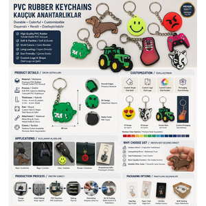 Porte-clés personnalisé en PVC souple Angry Emoci, imperméable, flexible, écologique, avec logo personnalisé, cadeau promotionnel - Product Image 2