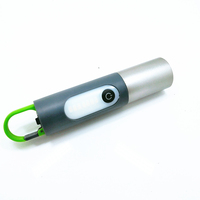 Lampe torche LED P50 blanche avec zoom, USB Type-C intégré, batterie 1500 mAh, IP66, 500 LM, en alliage d'aluminium, pour utilisation en extérieur