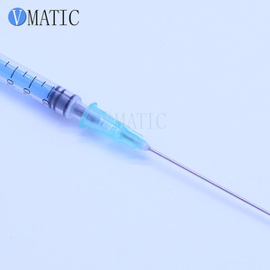 100mm (10cm) kör uç iğne 21G, hassas tutkal dağıtım ve sıvı transferi için Luer kilit bağlantısı - Product Image 6