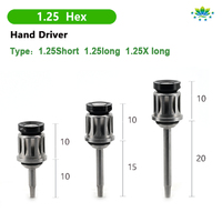 Tournevis hexagonal dentaire de 1,25 mm pour implants Cortex ABT Zimmer Adin Bio Bego, outil manuel chirurgical pour la restauration dentaire