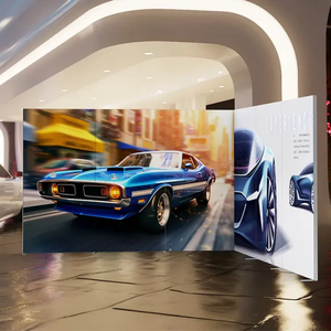 บูธ10x10ft แบบยืนสำหรับงานแสดงสินค้าฟรีกล่องไฟแบบสั่งทำบูธผ้าความตึงเครียดสำหรับงานแสดงสินค้า - Product Image 2