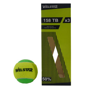 WELSTAR Kunden spezifische 85% Acryl und 15% Wolle Tennisball Langlebige Sporta us rüstung mit 25% Luftdruck - Product Image 4