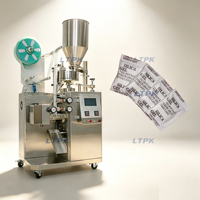 Machine d'emballage de granulés à trois soudures latérales/arrière LT-YS40XAK pour sachets de thé déshydratant, équipement de fabrication et de comptage de sachets