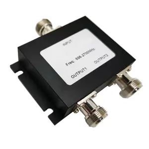 定制低pim 400 ~ 430MHz 2路功率分配器广泛用于N连接器