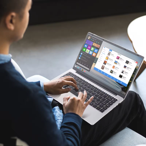 Máy Tính Xách Tay Mỏng 14 Inch 1920*1080P Thắng 11 J4125 N5095 CPU Máy Tính Xách Tay 8GB Rom 128GbGB SSD Máy Tính Xách Tay Máy Tính Cho Sinh Viên Và Giáo Dục - Product Image 2