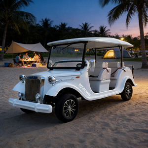 Luxury Vintage Electric Classic Car European Design Sightseeing Car with CE <b>Certification</b> for Hotel - Product Image 1