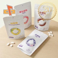 Sachet Doypack refermable en plastique de qualité alimentaire pour l'emballage de bonbons, snacks et aliments secs