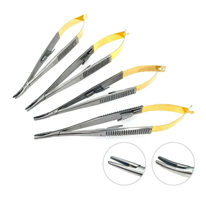 Paslanmaz çelik iğne tutucu 11.5-18cm ağır tırtıklı çene oftalmik cerrahi aletler - Product Image 1