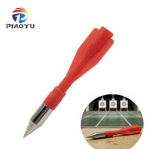 Piaoyu 1 ensemble = 10 flèches métalliques rouges, accessoires de chasse, accessoires pour activités de <span class=keywords><strong>camping</strong></span> et de tir en plein air - Product Image 1
