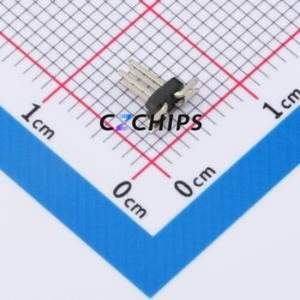 ZX-PZ1.27-2-2PWZ Pin Header SMD,P=1.27mm Connector ( Pin Structure: 2x2P )( Pitch: 1.27mm )( Row Spacing: 1.27mm ) - Product Image 2