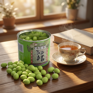 Blanched <b>Peanuts</b> Dried Nut Snack in Tin Can Ready to Eat High Protein Ambient Storage 12 Months Shelf Life - Product Image 3