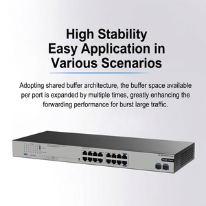 H3C Mini S1218F-HPWR 18 Port Ethernet Network Switch10/100/1000 Suitable for Commercial Chains Hotels <b>PoE</b> Network <b>Switches</b> - Product Image 2
