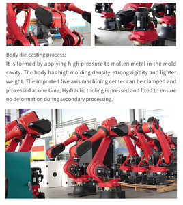 Bras de robot industriel programmable à 6 axes avec moteurs pour la préhension/positionnement, le soudage, la peinture et l'utilisation en barista. - Product Image 2