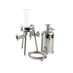 Sistem Filtrasi Cairan Kimia Halus Baja Tahan Karat 304 Filter Membran Mikro Filter Mikro Saniter - Product Image 3