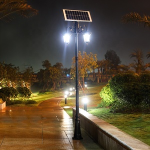 <span class=keywords><strong>Lampe</strong></span> murale LED extérieure étanche <span class=keywords><strong>IP67</strong></span> à énergie solaire en aluminium avec indice de protection IP65 pour la résistance à l'eau au sol - Product Image 3