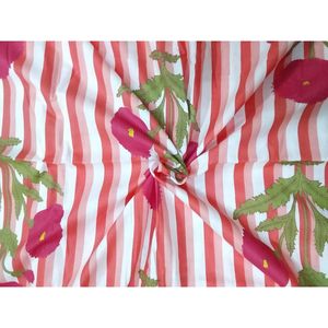 Tela Popelina Transpirable Cotsiler de 42 Pulgadas de Ancho, 100% Algodón Estampado Ligero para Vestidos de Verano - Product Image 1