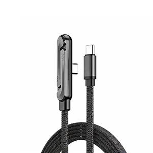 Cable de Carga Rápida USB-C a USB-C de 240W, 1.5m, Cable de Sincronización de Datos Trenzado con Soporte PD 3.0 - Product Image 1