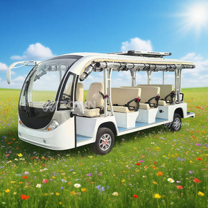 Autobús turístico eléctrico de 14 asientos y autobús solar con cortina contra la lluvia - Product Image 5