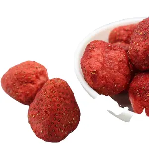 Heißer verkauf gesunde snack für alle altersgruppen einfrieren getrocknete ganze erdbeere