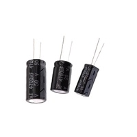 Condensateur électrolytique axial de qualité supérieure 50V 63V 450V 25V 250V 2.2uF 680uF 68uF à pôles épais pour cuisinière à induction (export)