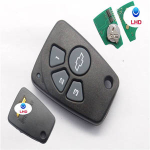 Nueva Llave de Coche con Control Remoto de 4 Botones 433MHZ ASK para Chevrolet Cruze, Spark, <span class=keywords><strong>Onix</strong></span>, Silverado, Volt, Aveo, Sonic - Product Image 1