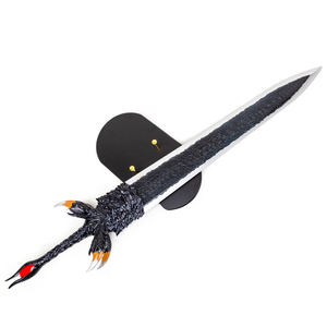 Épée du Diable <span class=keywords><strong>Dante</strong></span> de <span class=keywords><strong>Devil</strong></span> <span class=keywords><strong>May</strong></span> <span class=keywords><strong>Cry</strong></span> 5 en métal de 54 pouces - Réplique de cosplay non affûtée pour collection - Product Image 1