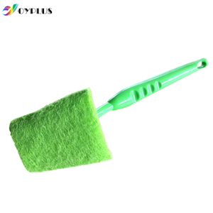 <span class=keywords><strong>Mango</strong></span> de plástico de lavado plato esponja de limpieza cepillo limpiador <span class=keywords><strong>estropajo</strong></span> - Product Image 4
