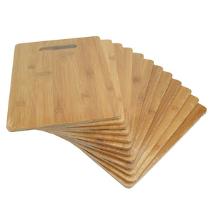 WanuoCraft-Tabla de queso con logotipo personalizado, tabla de charcutería, tabla de cortar de bambú, juego de tabla de cortar de madera con asa para Cocina - Product Image 5
