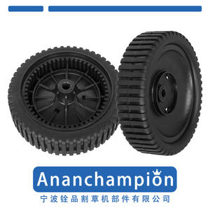 Ruedas para Cortacésped 3010, 8 x 200, Rueda Trasera Negra, Paquete de 2 Accesorios - Product Image 4