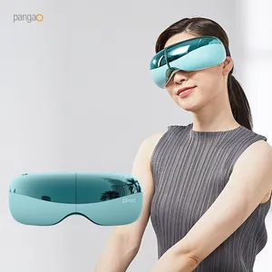Pangao Electric Vibration Heated Relaxing Music Eye Mask Masajeador Máquina para migraña