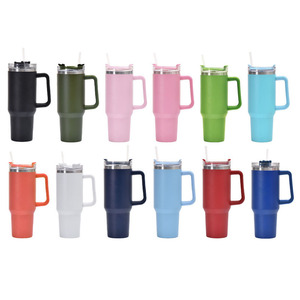 Logo personnalisé pour gobelet isotherme en acier inoxydable Stanley Cup 40oz, tasse à café avec excellente isolation - Product Image 3