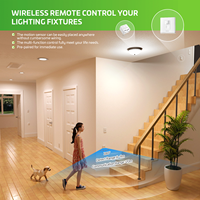 Kit de Sensor de Movimiento PIR Inalámbrico 2.4G, Simulación de Vacaciones, Modo Antirrobo, Interruptor de Control de Iluminación, 100-230VAC